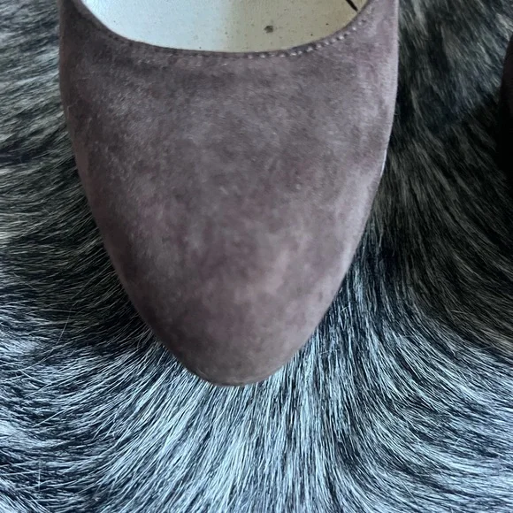 Michael Kors Brown Suede Mary Jane Heels - Picture 3 of 12